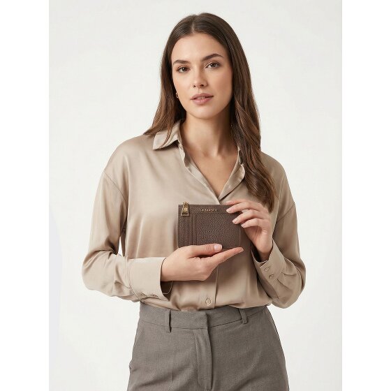 Lazarotti Skórzane etui na klucze Bologna Skórzane etui na klucze 11,5 cm z przegródką na przywieszkę powietrzną