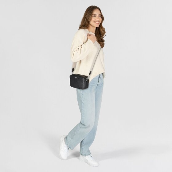 Karl Lagerfeld Ikon Torba na ramię Skórzany 22 cm