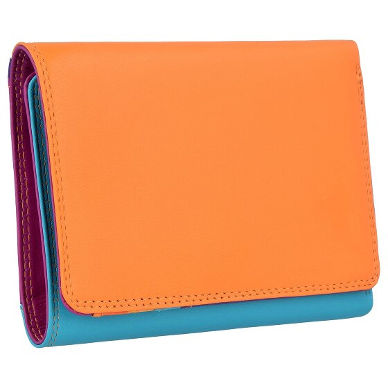 Mywalit Medium Tri-fold Leather Wallet 12 cm
