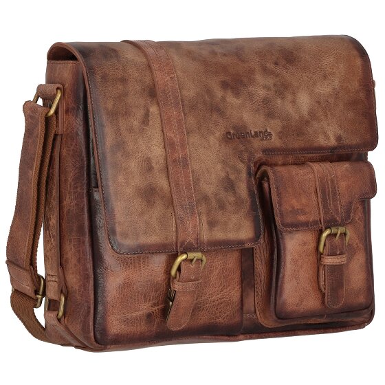 Greenland Nature Mascu & Line Skórzana torba na ramię 30 cm
