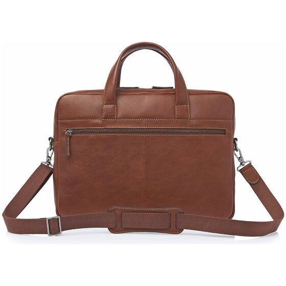 Castelijn & Beerens Teczka Ochrona RFID Skórzany 41 cm Komora na laptopa