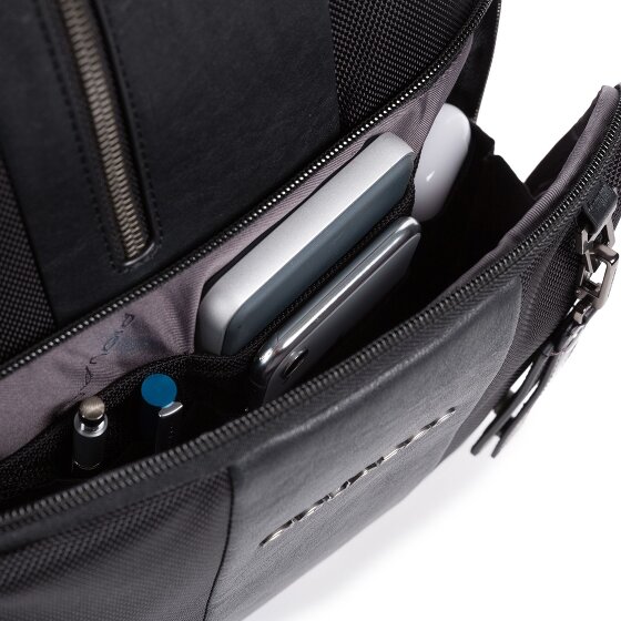 Piquadro Brief Plecak biznesowy Ochrona RFID 42 cm Komora na laptopa