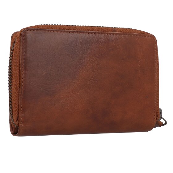 Greenburry Newport Portfel Ochrona RFID Skórzany 14 cm