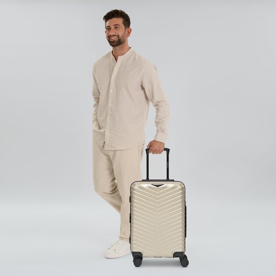 Redolz Essentials 18 4 kółka Walizka kabinowy 55 cm z plisą rozprężną