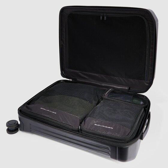 Piquadro Sakwa kostkowa 19 cm z zakładką rozprężną