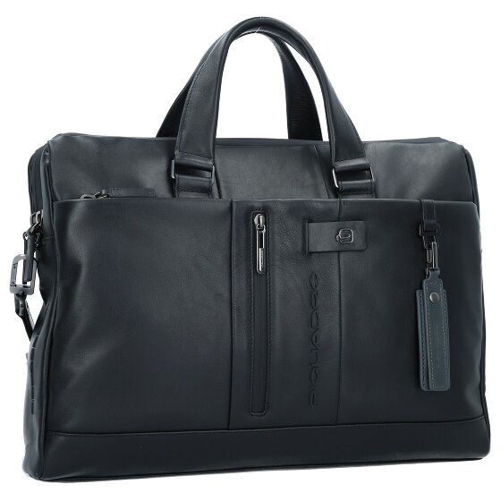 Piquadro Urban Briefcase Leather 42 cm przegroda na laptopa