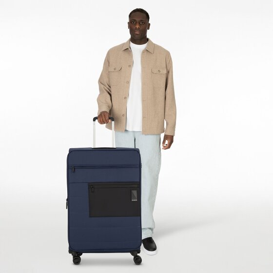 Samsonite Vaycay 4 kółka Walizka 77 cm z plisą rozprężną