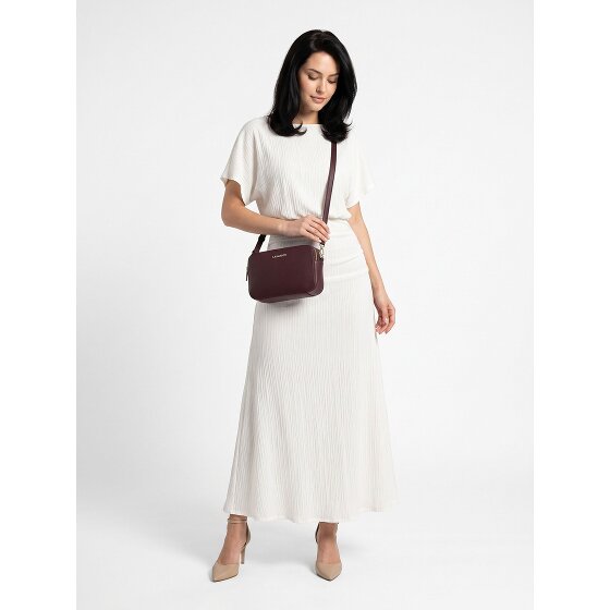 Lazarotti Skórzana torba na ramię z Bolonii Camera-Bag, skóra, z podwójnym zamkiem, 18 cm