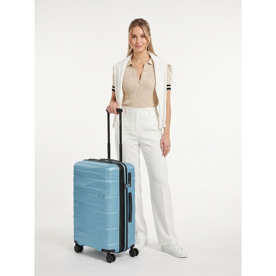 Bergpfeil Travel 4 kółka Walizka M 66 cm z funkcją poszerzenia