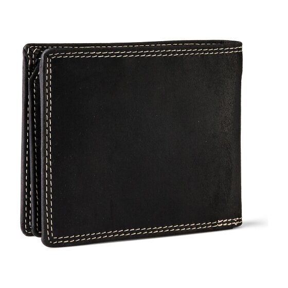 Jack Kinsky Baltimore 101 Portfel Ochrona RFID Skórzany 13 cm