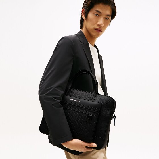 Tommy Hilfiger TH Modern Monogram Teczka 38 cm Komora na laptopa