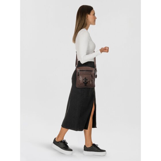 Harbour 2nd Urban Poets Aurora-Up Torba na ramię Skórzany 28 cm