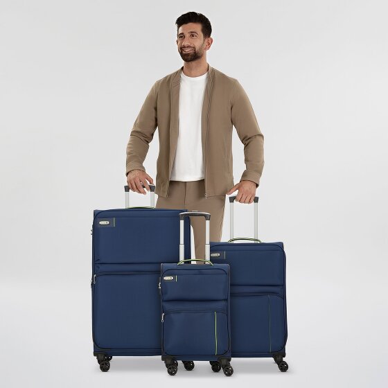 d&n Travel Line 6704 Zestaw walizek na 4 kółkach 3szt.