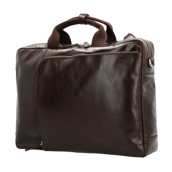Picard Buddy Briefcase Messenger Skórzany 42 cm Komora na laptopa
