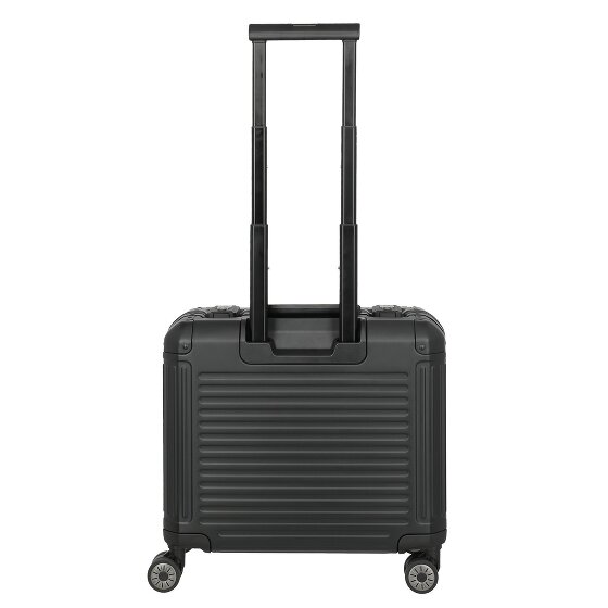 Travelite Walizka biznesowa Next z 4 kółkami, Aluminium, 43 cm