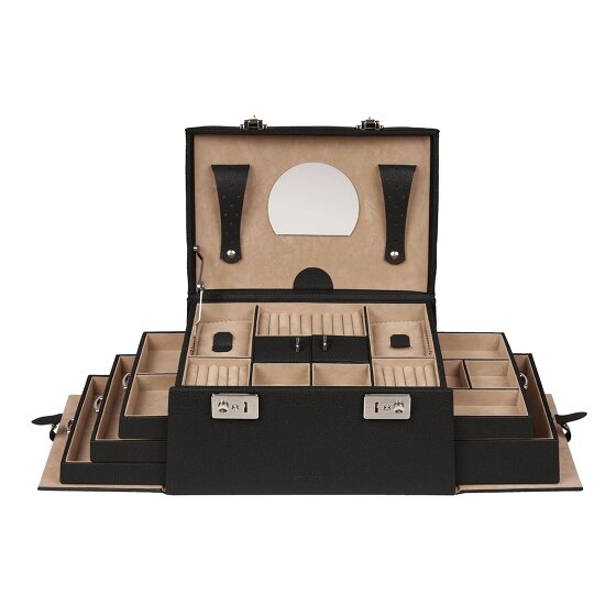 Windrose Beluga Pudełko na biżuterię Skórzany 29.5 cm