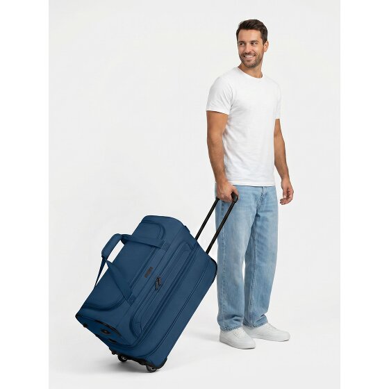 Redolz Torba podróżna na 2 kółkach Duffle Essentials 55 cm M z klapą rozporową
