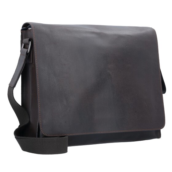 Leonhard Heyden Skórzana torba na ramię Dakota 38 cm