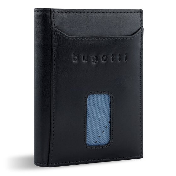 bugatti Secure Slim Portfel Ochrona RFID Skórzany 8 cm