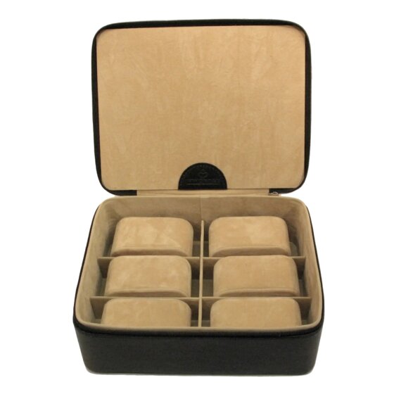 Windrose Beluga Pudełko na biżuterię Skórzany 19 cm