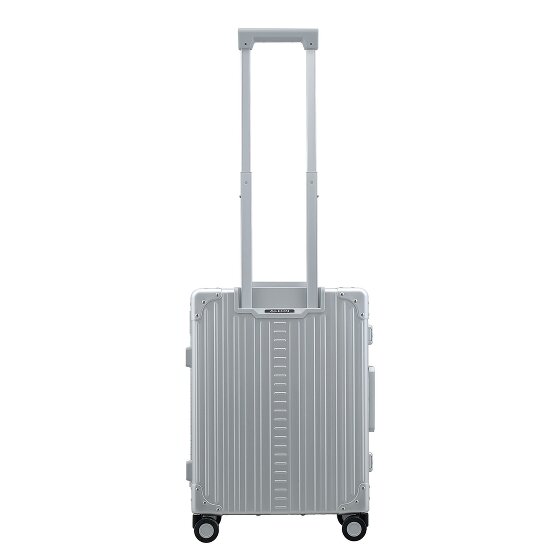Aleon Walizka kabinowa Traveler Domestic z 4 kółkami, Aluminium, 55 cm