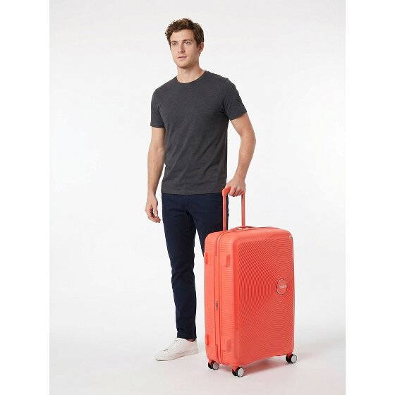 American Tourister Soundbox 4 kółka Walizka 77 cm z plisą rozprężną