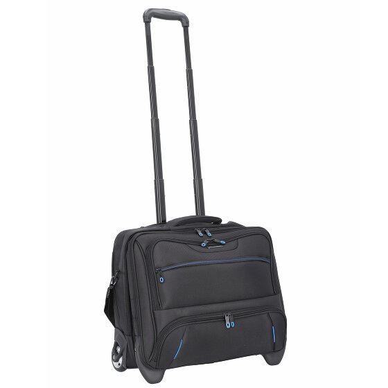 Lightpak 2-kołowy wózek biznesowy Sky z przegrodą na laptopa 38 cm