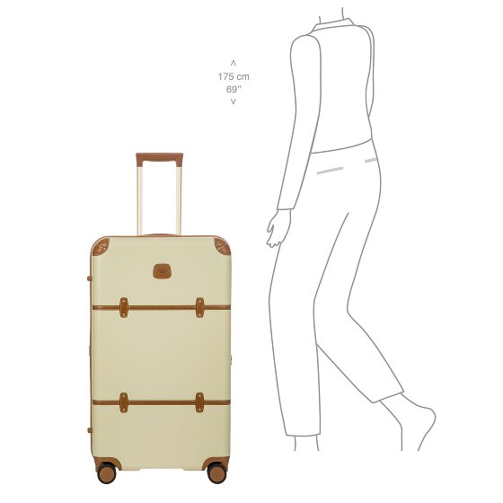 Bric's Bellagio 4 kółka Walizka 80 cm