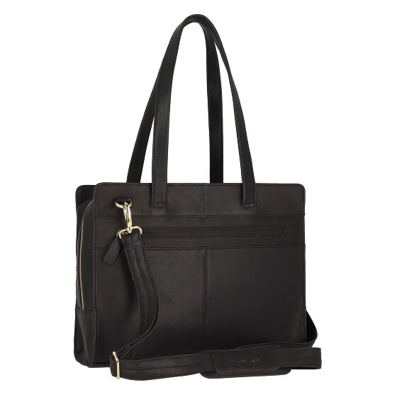 Plevier Pharos Teczka Skórzany 37.5 cm Komora na laptopa