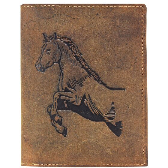 Greenburry Vintage Wallet Horse Leather 9,5 cm