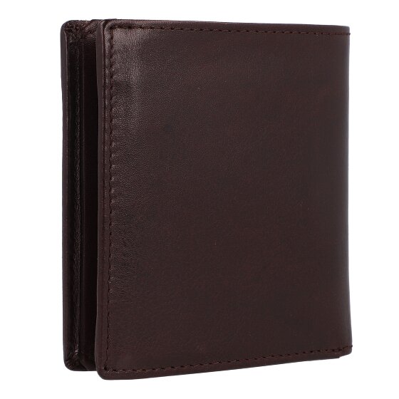 Braun Büffel Arezzo Portfel Ochrona RFID Skórzany 9.5 cm