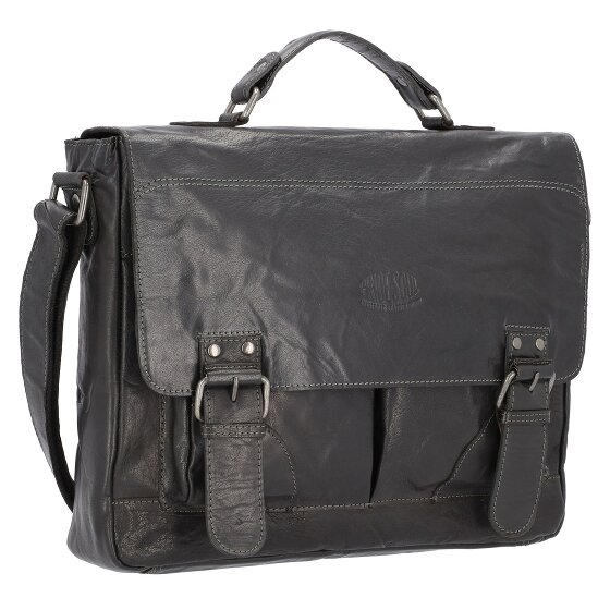 Pride and Soul Baggie Briefcase Leather 35 cm Laptop Compartment