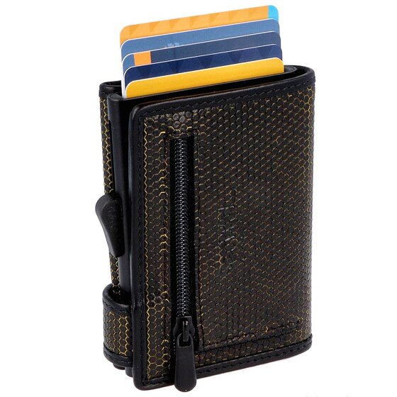 SecWal Etui na kartę kredytową RFID skórzane 7 cm