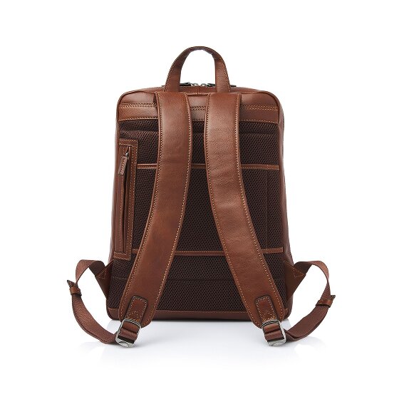 Castelijn & Beerens Plecak Ochrona RFID Skórzany 41 cm Komora na laptopa