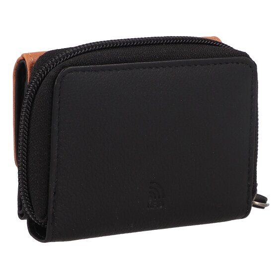 Greenburry Nappa Portfel Ochrona RFID Skórzany 11 cm