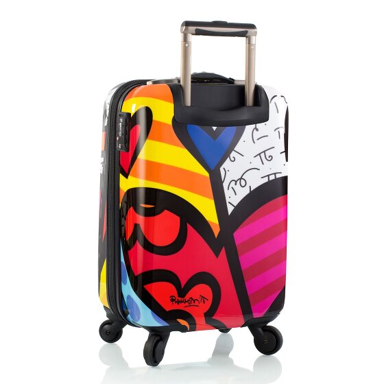 Heys Britto 4 kółka Walizka kabinowy S 53 cm z plisą rozprężną