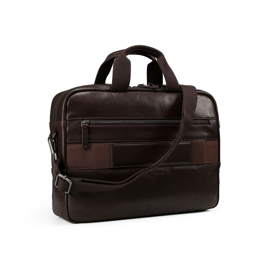 camel active Pine Teczka Skórzany 40 cm Komora na laptopa