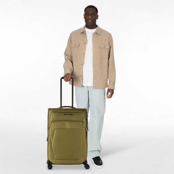Samsonite Spark Sng Eco 4 kółka Walizka 67 cm z plisą rozprężną