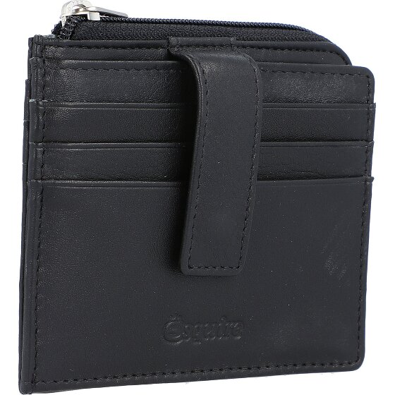 Esquire Skórzane etui na karty kredytowe Oslo RFID 10,5 cm