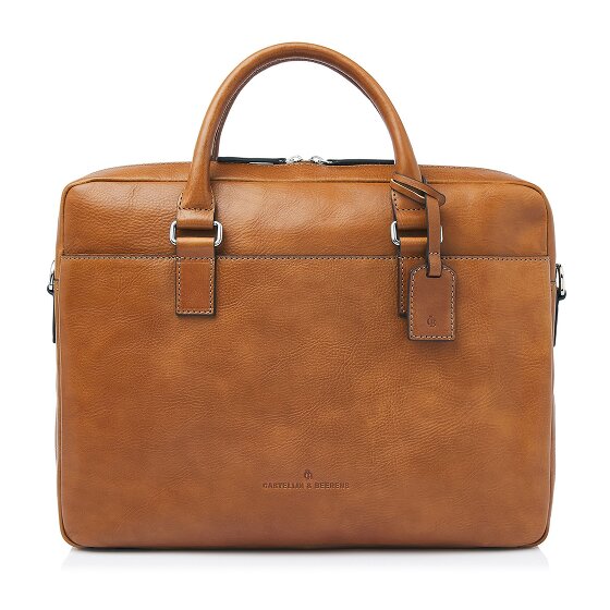 Castelijn & Beerens Peter Teczka Ochrona RFID Skórzany 40 cm Komora na laptopa