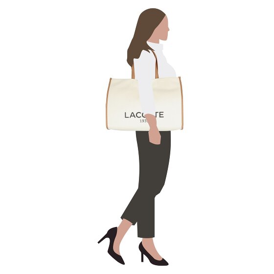 Lacoste Heritage Canvas Shopper Bag 40 cm