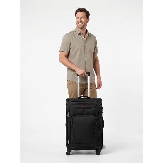 Wenger Beaumont 4 kółka Walizka M 67 cm z plisą rozprężną