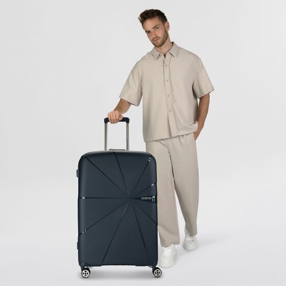 American Tourister Starvibe 4 kółka Walizka 77 cm z plisą rozprężną