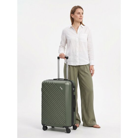 Check.In Paradise 2.0 4 kółka Walizka M 68 cm z funkcją poszerzenia