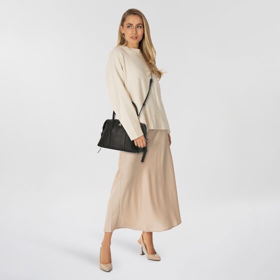 Patrizia Pepe Shopper Bag Skórzany 35 cm