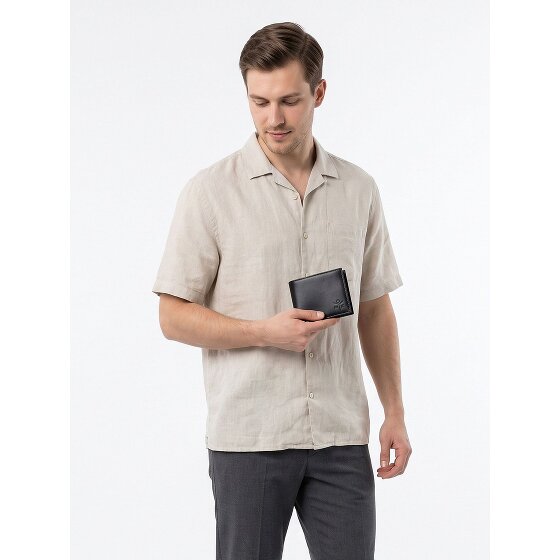 oxmox Leather Portfel Ochrona RFID Skóra 11 cm