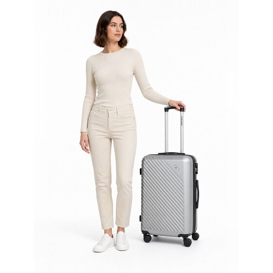 Check.In Paradise 2.0 4 kółka Walizka M 68 cm z funkcją poszerzenia