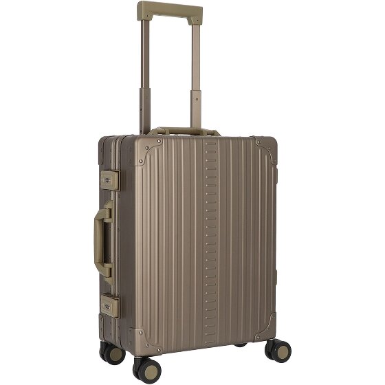 Aleon Walizka kabinowa Traveler International z 4 kółkami, Aluminium, 55 cm