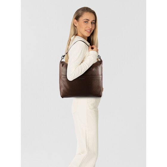 Mandarina Duck Mellow Leather Torba na ramię Skórzany 33 cm