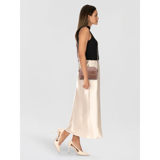 Love Moschino Enameled Logo Torba na ramię 20 cm